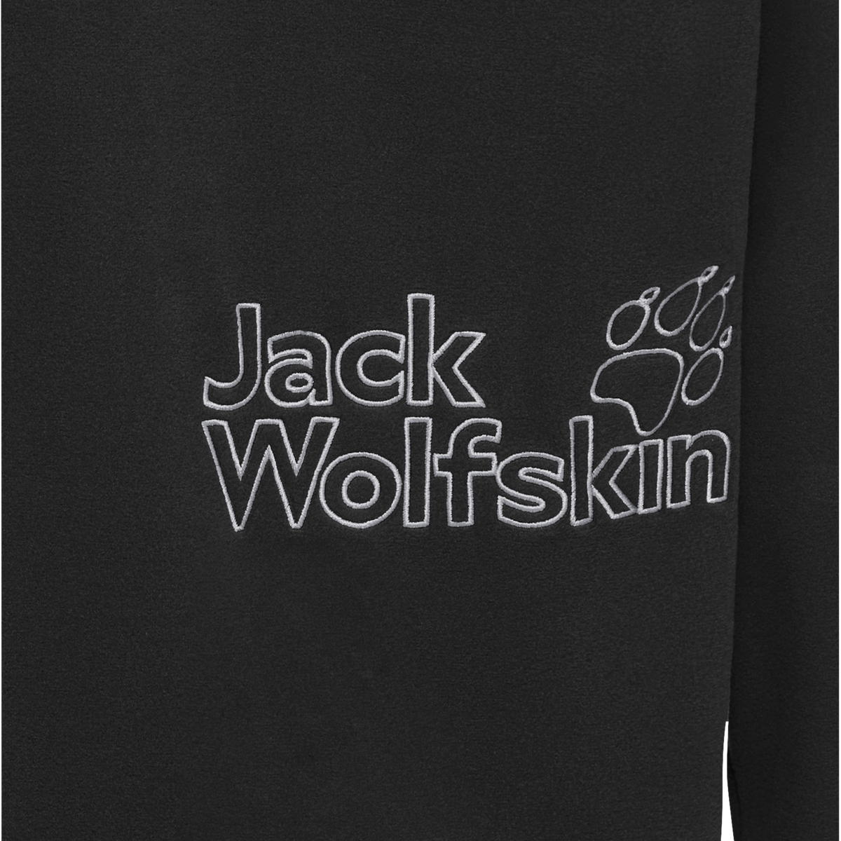 Jack Wolfskin SOLACE CREWNECK Unisex Fleecepullover Black 9-a140