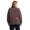Jack Wolfskin SOLACE CREWNECK Unisex Fleecepullover Sheer Plum 4-ma133