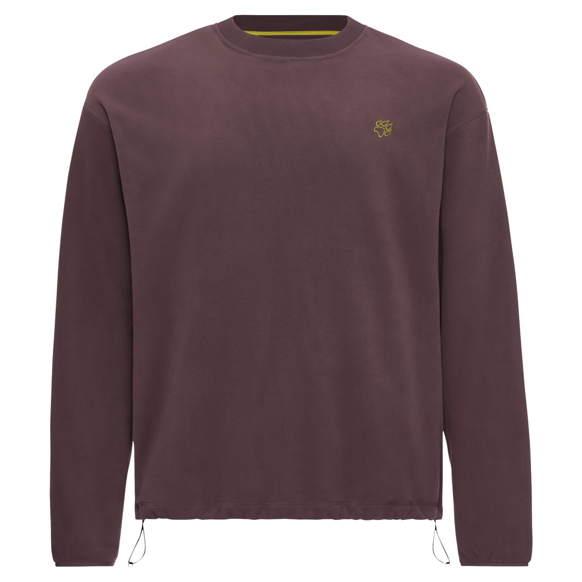 Jack Wolfskin SOLACE CREWNECK Unisex Fleecepullover Sheer Plum 9-a100