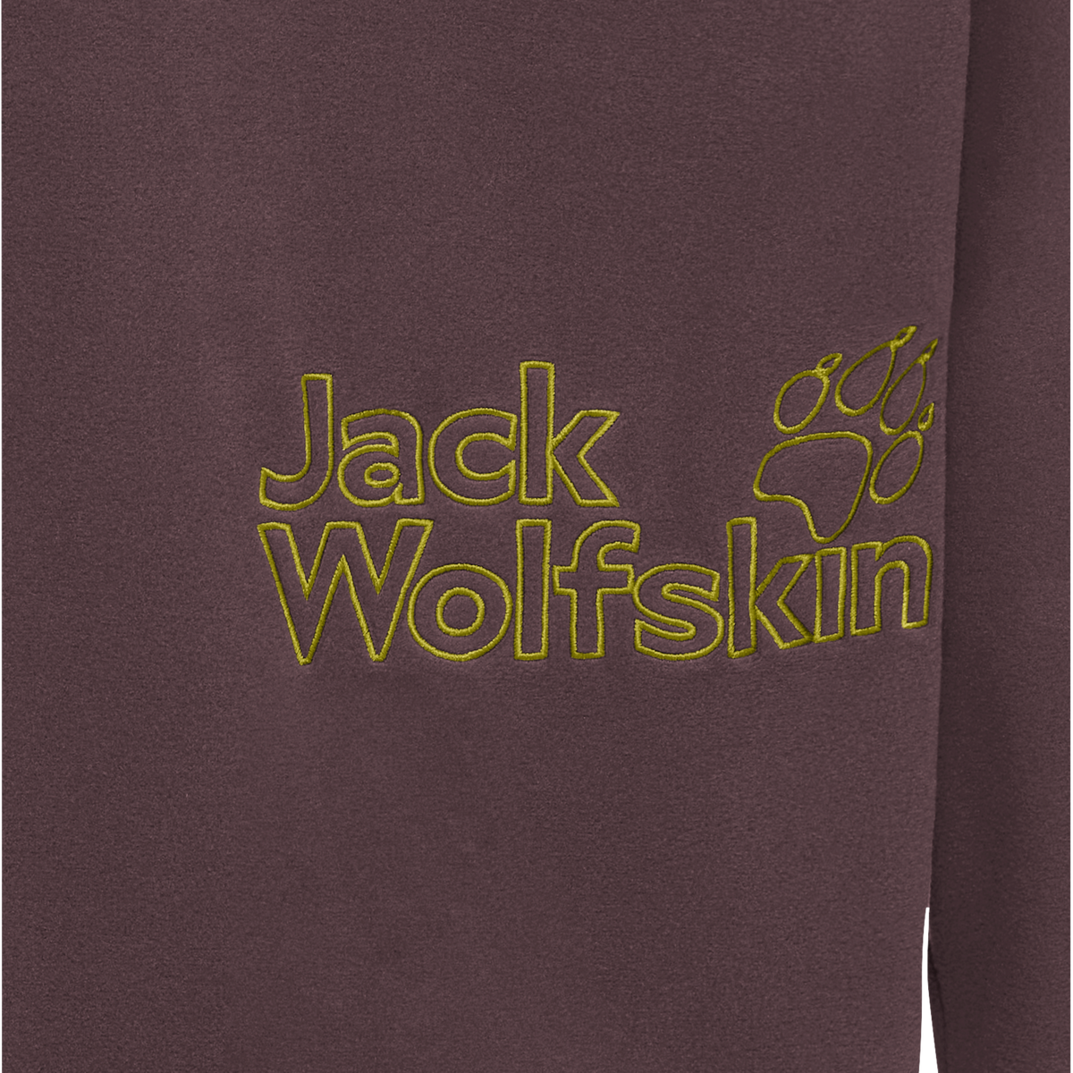 Jack Wolfskin SOLACE CREWNECK Unisex Fleecepullover Sheer Plum 9-a140