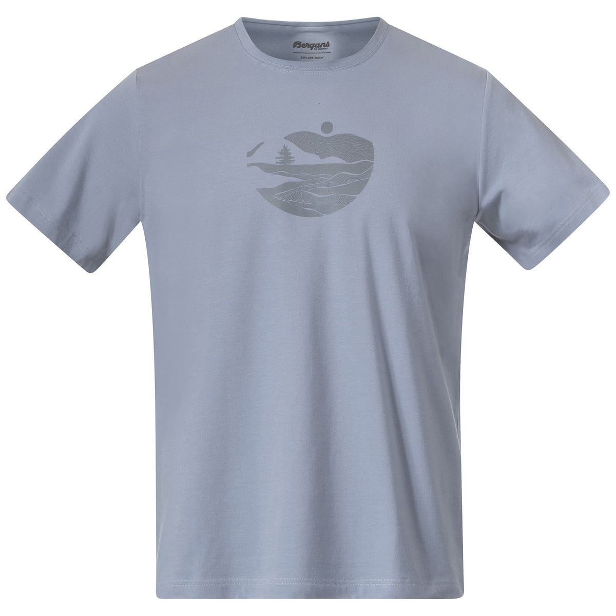 Bergans M NORDMARKA ORGANIC COTTON PRINT TEE