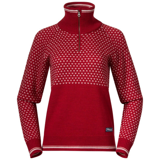 Bergans W ALVDAL WOOL HALF ZIP
