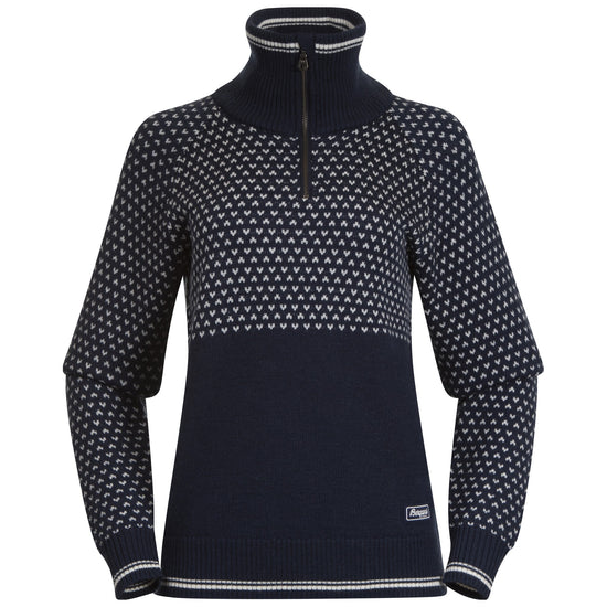 Bergans W ALVDAL WOOL HALF ZIP