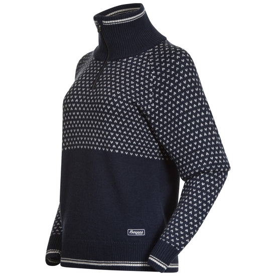 Bergans W ALVDAL WOOL HALF ZIP