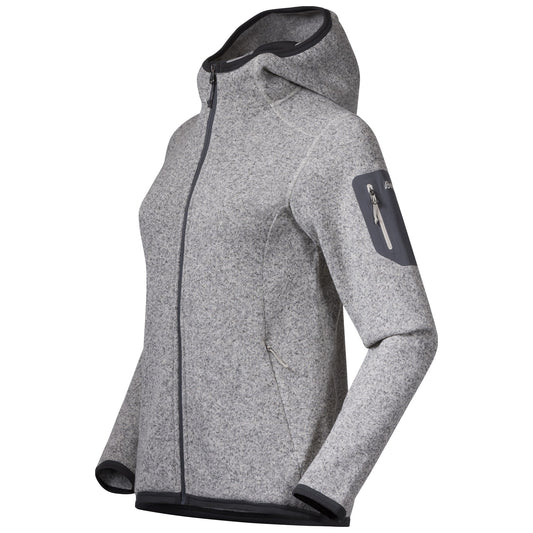 Bergans W KAMPHAUG KNITTED HOODIE