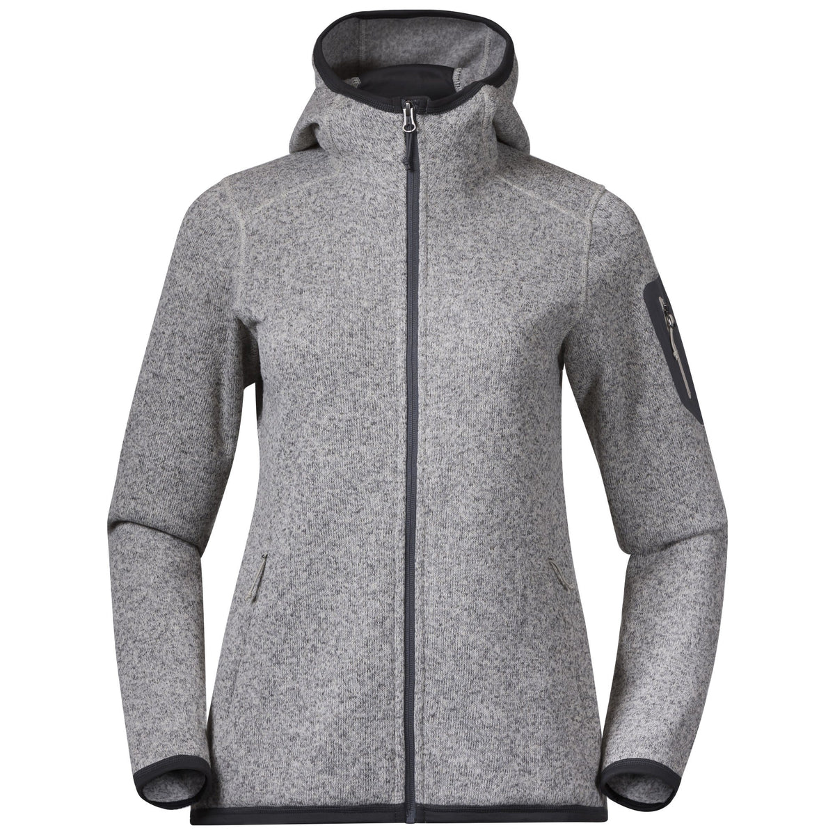 Bergans W KAMPHAUG KNITTED HOODIE