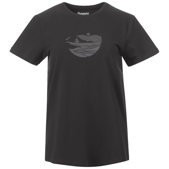 Bergans W NORDMARKA ORGANIC COTTON PRINT TEE