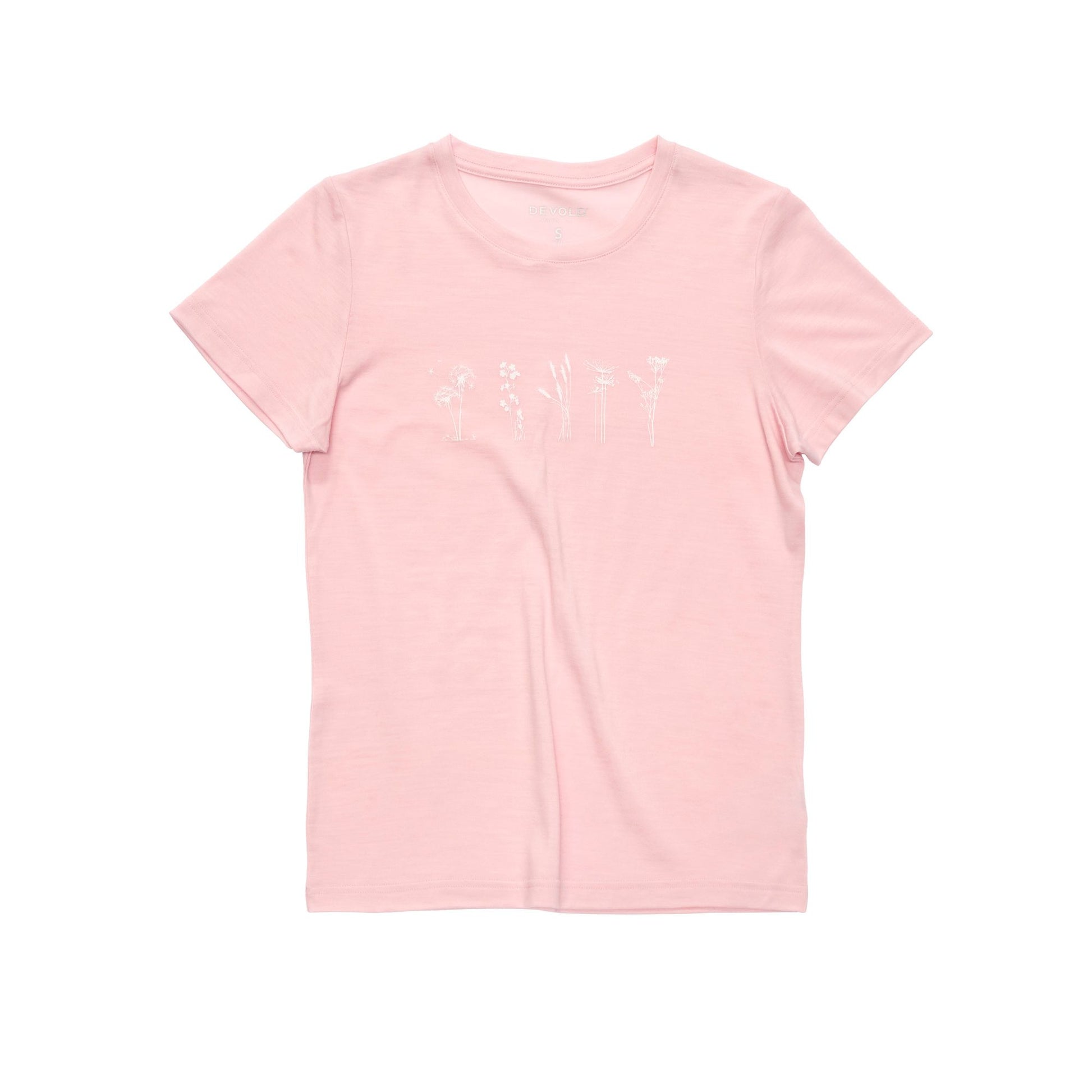 Devold CLASSIC FLOWERS TEE WMN
