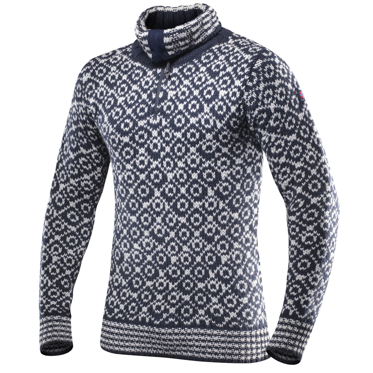 Devold SVALBARD WOOL ZIP NECK