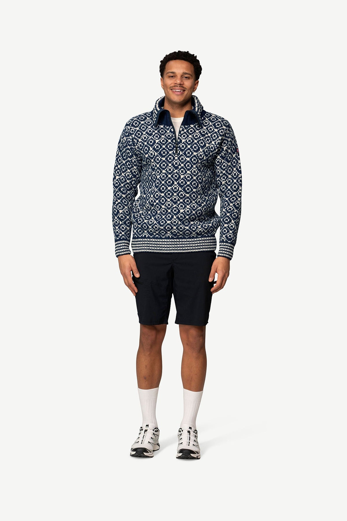 Devold SVALBARD WOOL ZIP NECK