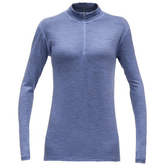 Devold W BREEZE MERINO 150 ZIP NECK