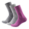 Devold W DAILY MERINO LIGHT SOCKS 3-PACK