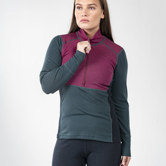 Devold W LAUPAREN MERINO 190 ZIP NECK