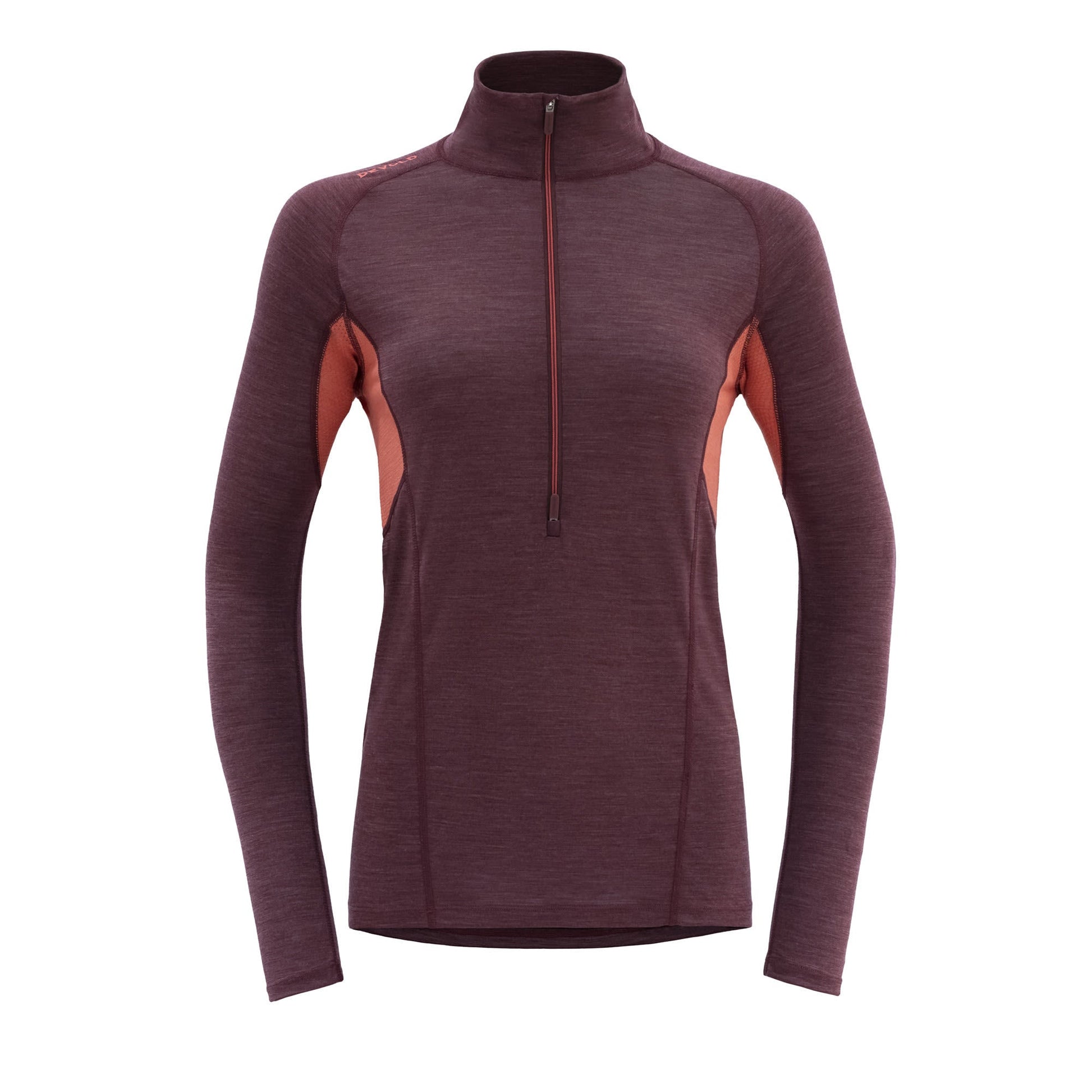 Devold W RUNNING MERINO 130 ZIP NECK