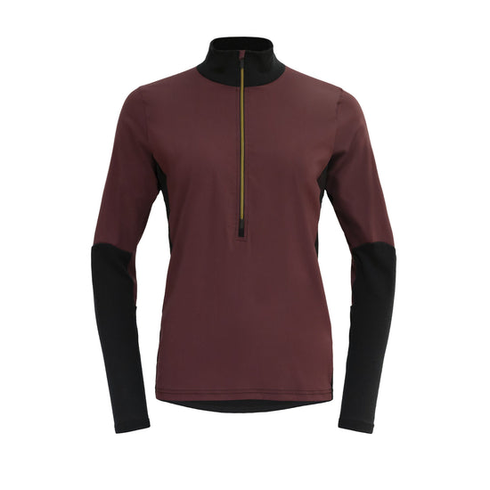 Devold W RUNNING MERINO COVER ZIP NECK