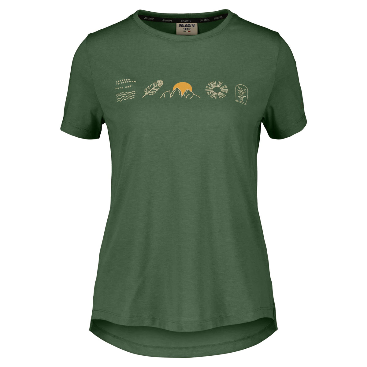 Dolomite W PELMO DRI 2 SS TEE