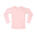 Devold BREEZE MERINO SHIRT KID CHALK PINK 2 - PeakStyle