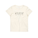 Devold CLASSIC FLOWERS TEE WMN WHITE M - PeakStyle