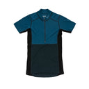 Devold LAUPAREN MERINO 190 ZIP TEE WMN FLOOD/INK/BLACK L - PeakStyle