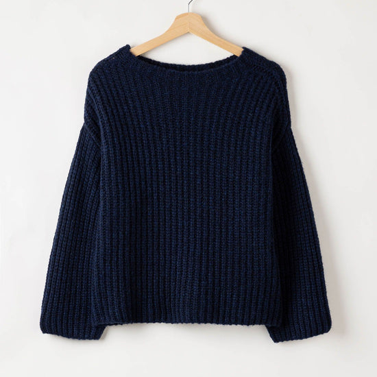 Cajsa Sweater – Navy – Packshot