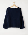 Cajsa Sweater – Navy – Packshot