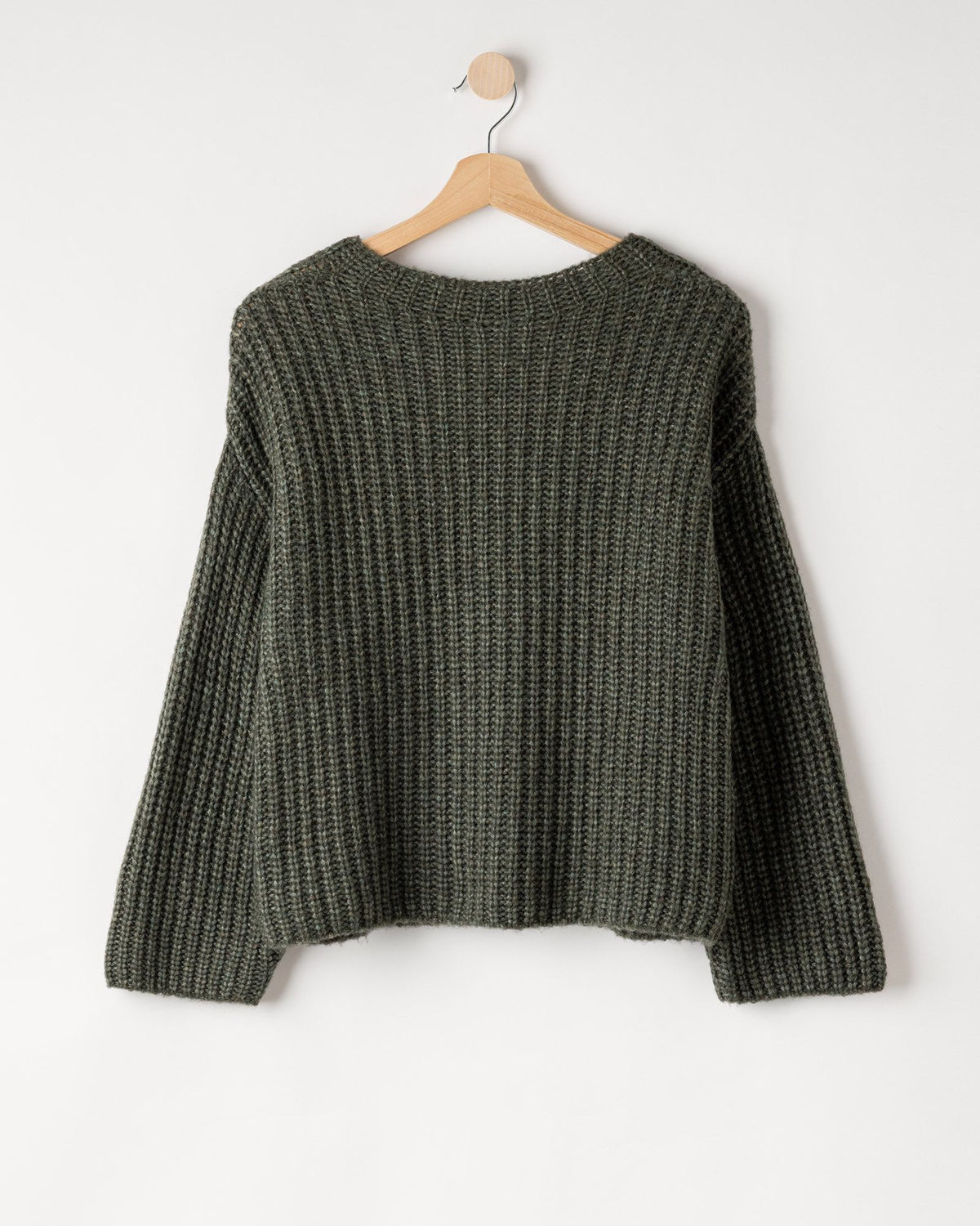 Cajsa Sweater – Urban Green – Packshot