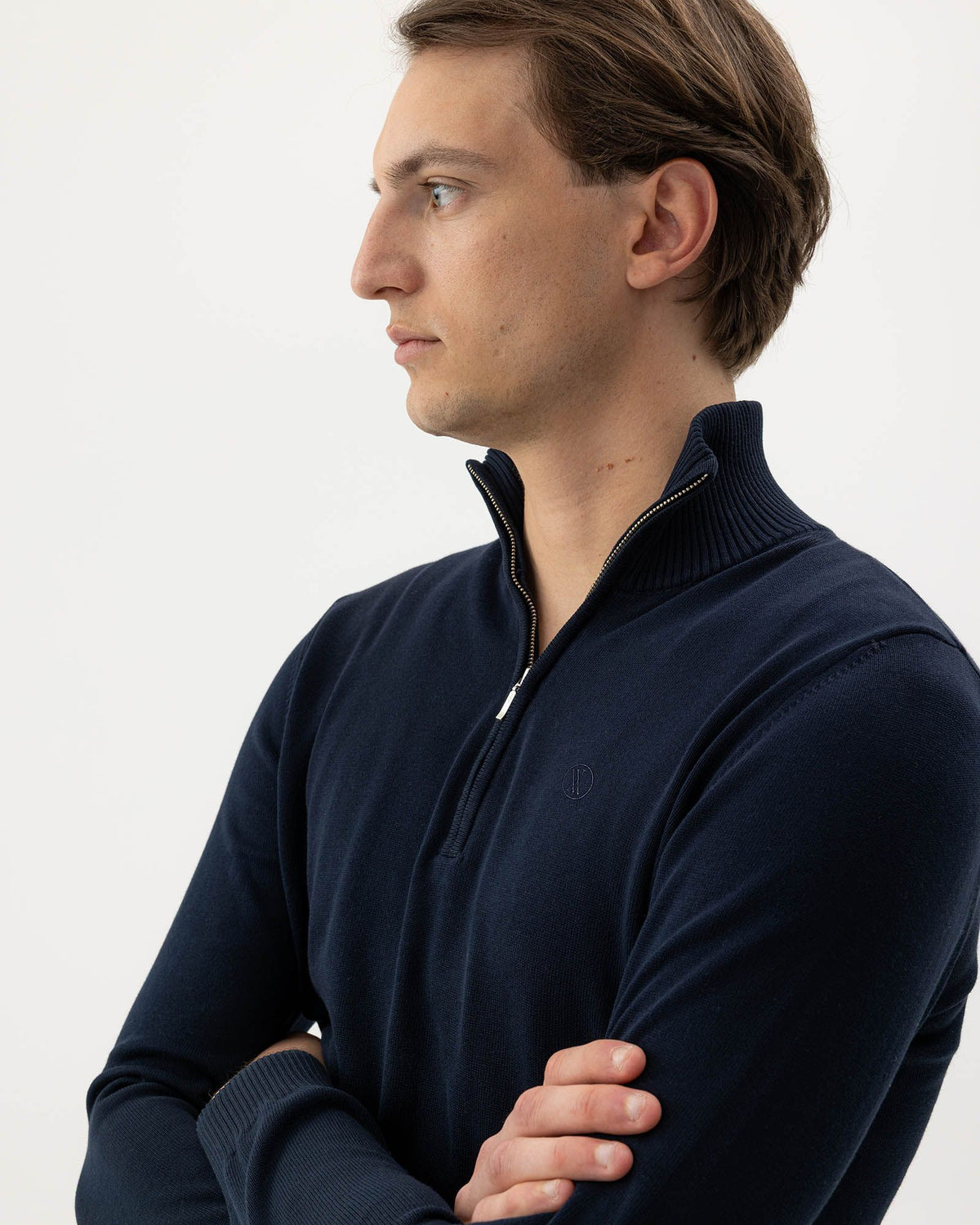 Holger T-neck – Navy – Herstelleransicht
