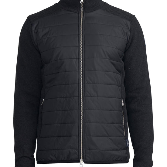 Peder Fullzip WP – Black Melange – Packshot