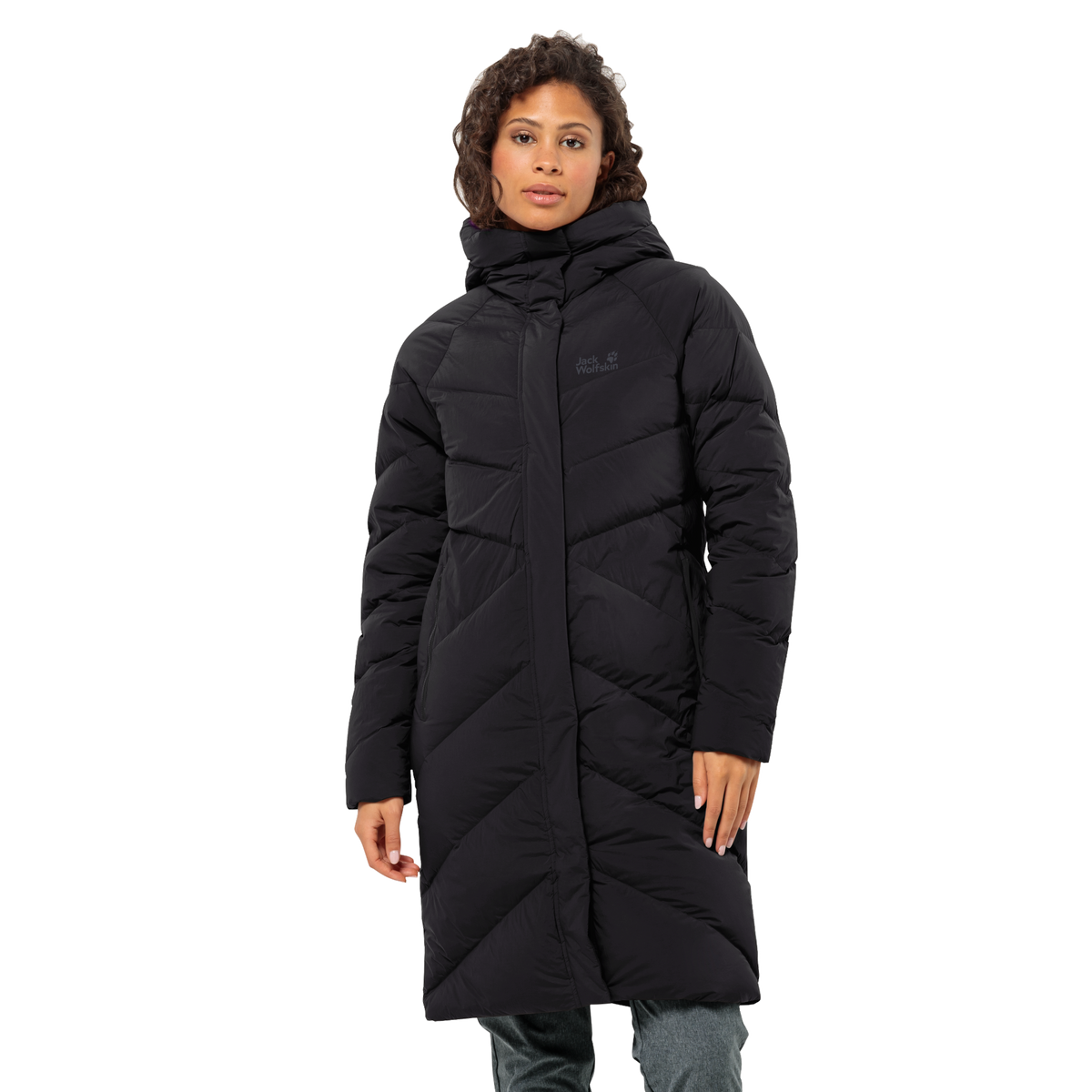 Jack Wolfskin MARIENPLATZ doudoune femme – Noir