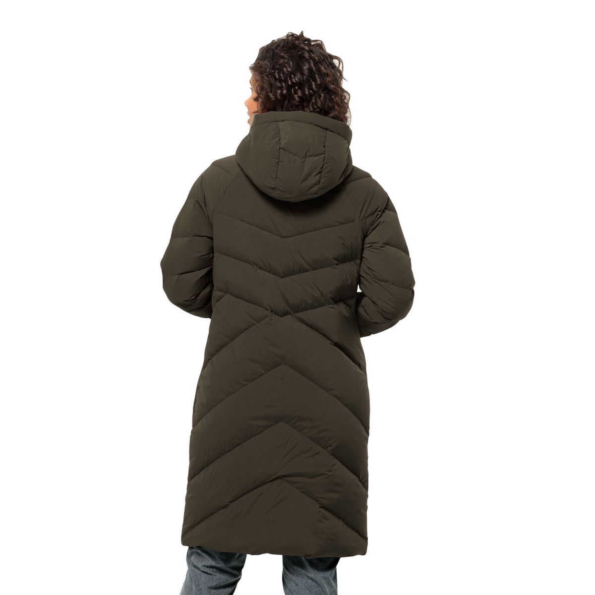 Jack Wolfskin MARIENPLATZ doudoune femme – Obsidian Moss