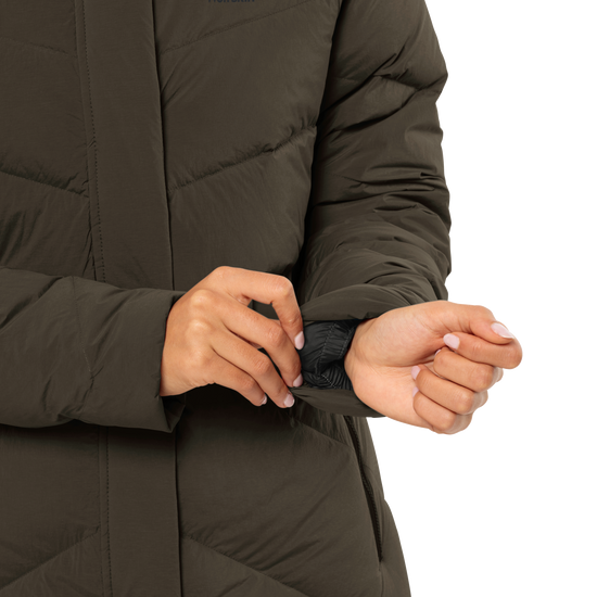 Jack Wolfskin MARIENPLATZ doudoune femme – Obsidian Moss
