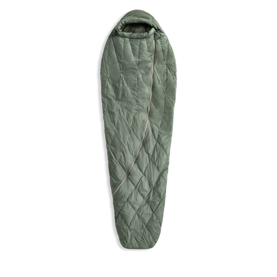 Jack Wolfskin ATHMOS DOWN +5 Daunenschlafsack 180 cm – Picnic Green