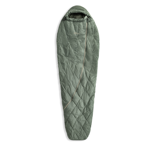 Jack Wolfskin ATHMOS DOWN +5 Daunenschlafsack 180 cm – Picnic Green