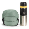 Jack Wolfskin ATHMOS DOWN +5 Daunenschlafsack 180 cm – Picnic Green