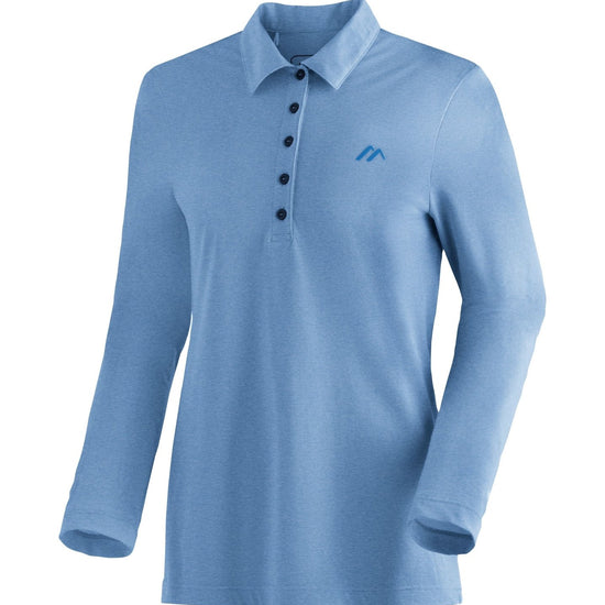 Maier Sports Women's Long Piqué Polo Shirt
