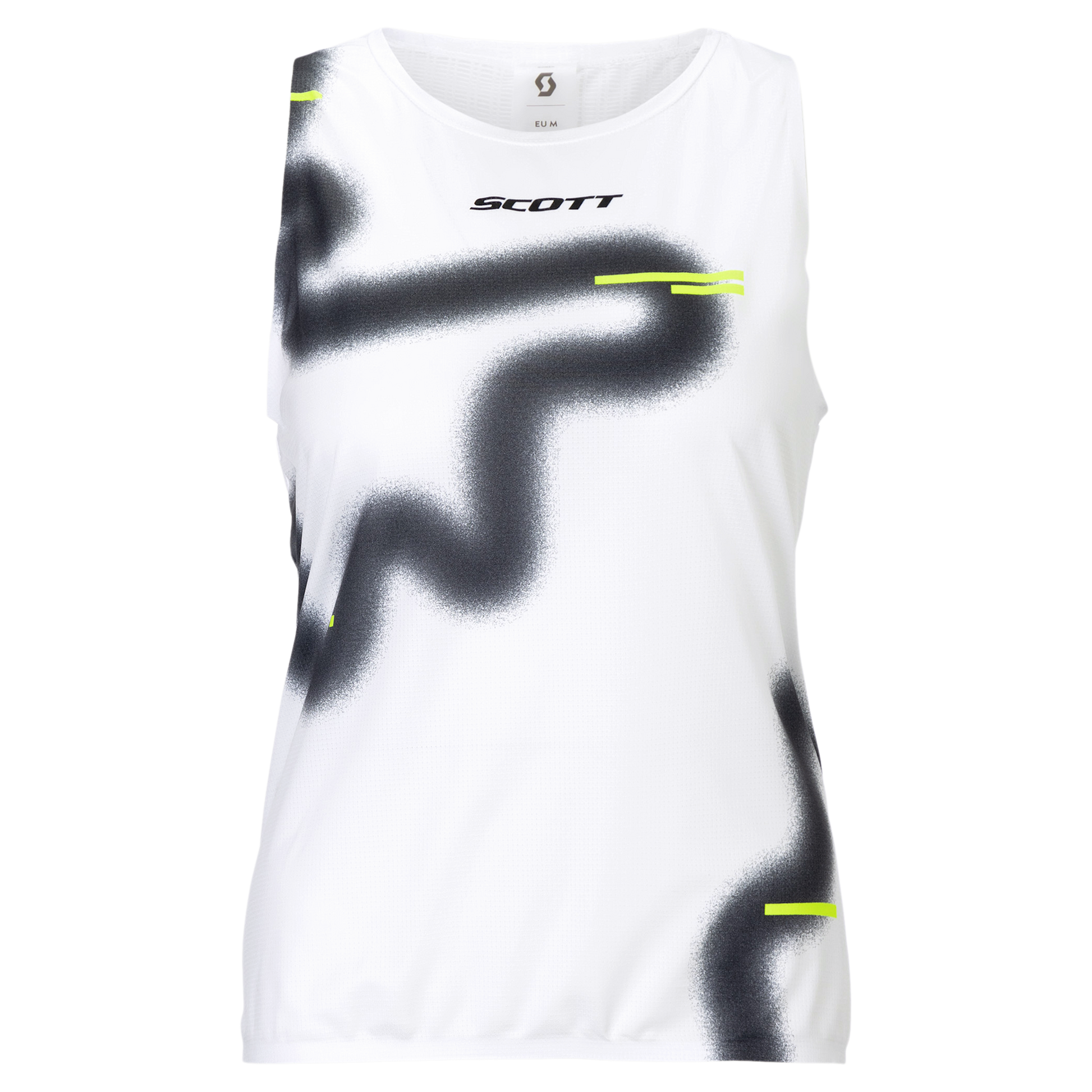 SCOTT W RC Run Tank – white/black