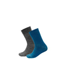 Devold DAILY MERINO LIGHT SOCK 2PK KID FLOOD MIX 25 - 27 - PeakStyle
