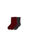 Devold DAILY MERINO MEDIUM SOCK 2PK KID BEETROOT MIX 28-30 - PeakStyle