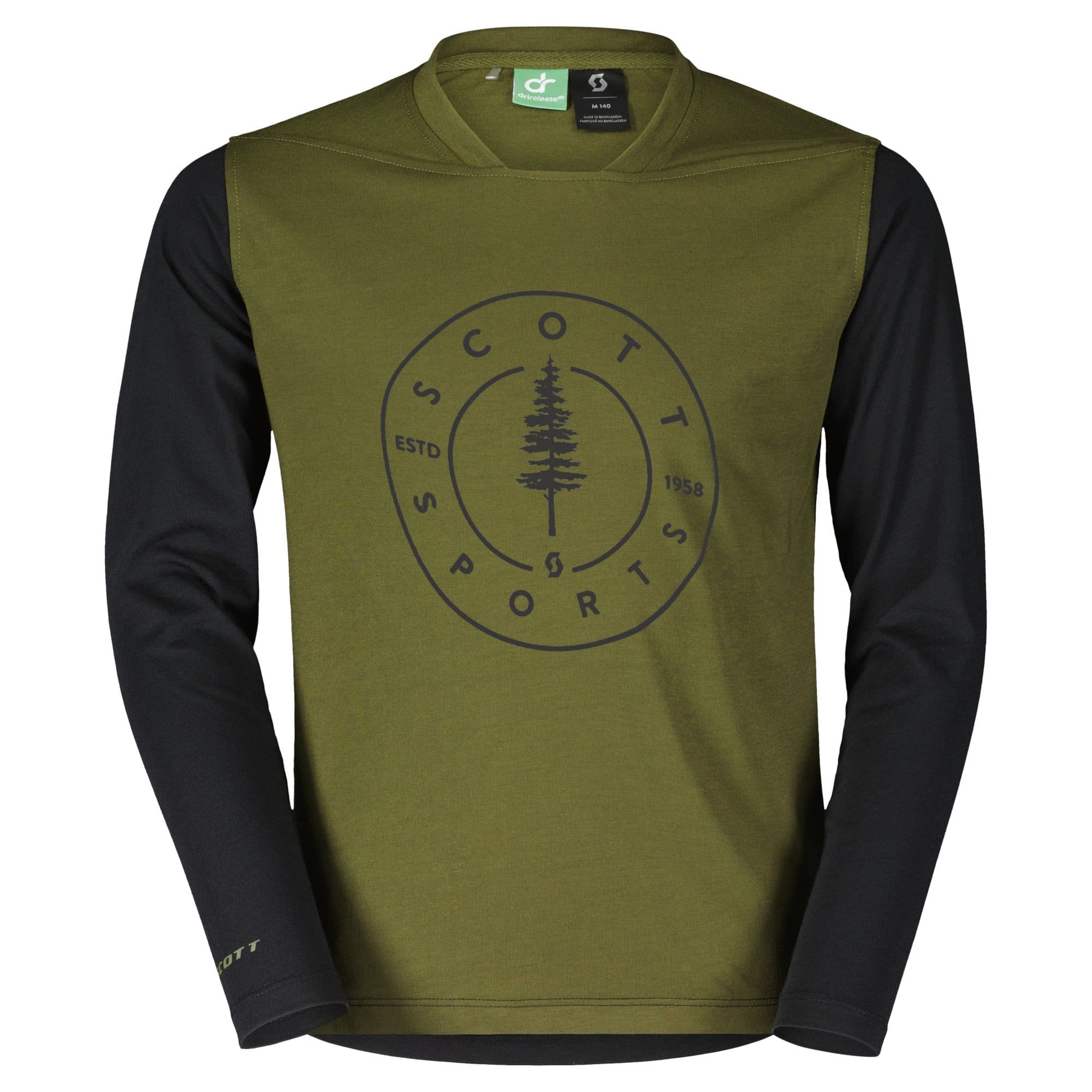 Scott JUNIOR TRAIL FLOW 10 DRI L/SL SHIRT