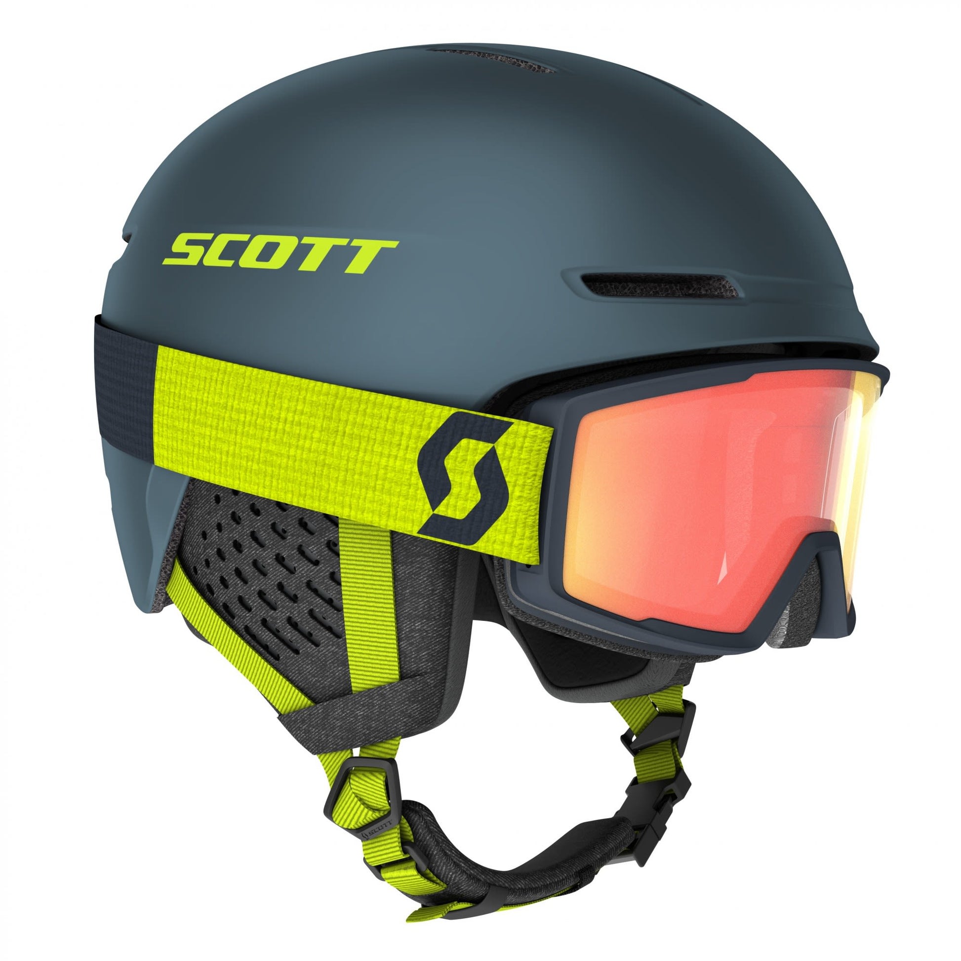 Scott TRACK HELMET + FACTOR GOGGLE COMBO
