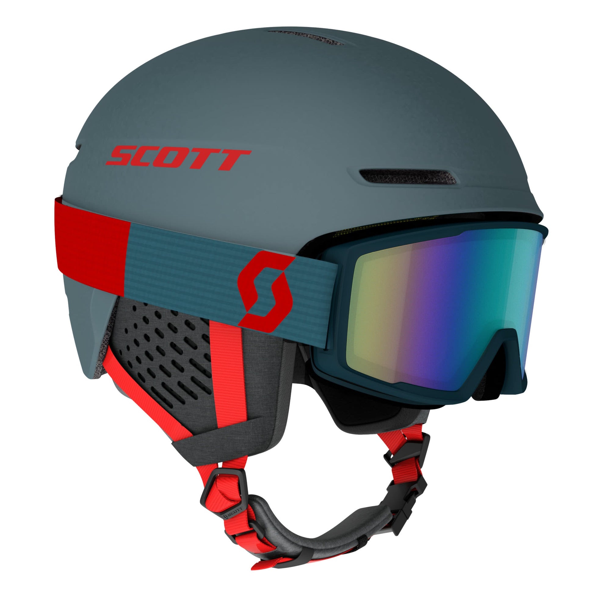 Scott TRACK HELMET + FACTOR GOGGLE COMBO
