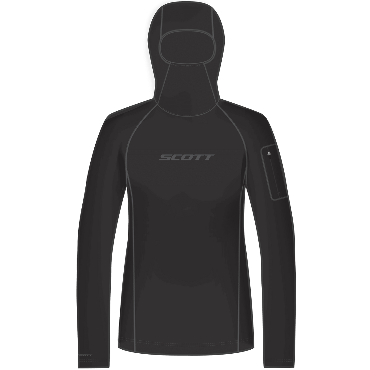 Scott W HOODY DEFINED LIGHT PULLOVER