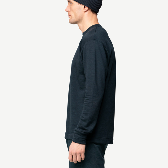Devold EVERYDAY Merino-Pullover Herren – Ink – Studio 2