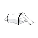 Bach FOOTPRINT MOA 3 LITE - Charcoal Grey One Size Zelte - PeakStyle