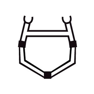 Bergans 2 - CROSS RIB W/TOP BAR 13.7'/15.5/17/18.5 - Tops at PeakStyle