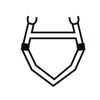 Bergans 2 - CROSS RIB W/TOP BAR 16' - Tops at PeakStyle
