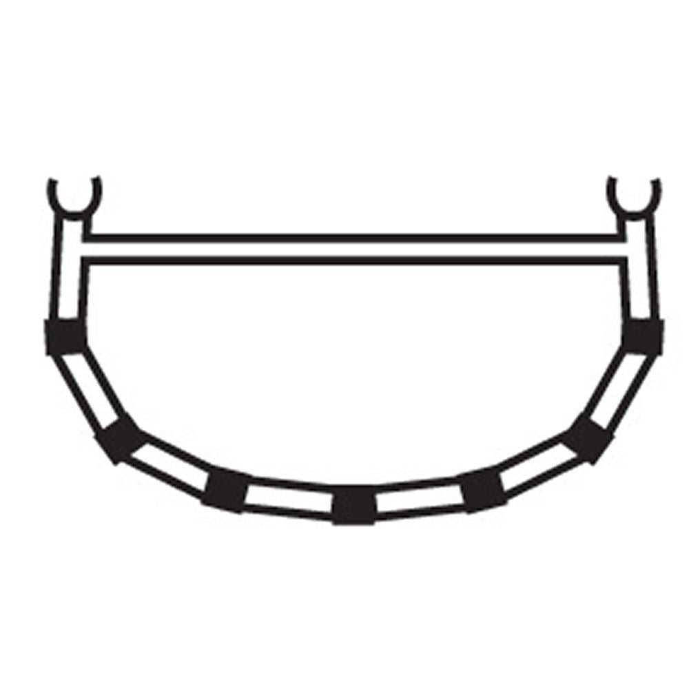 Bergans 3 - CROSS RIB W/TOP BAR 15.5'/17'/18.5' - Tops at PeakStyle