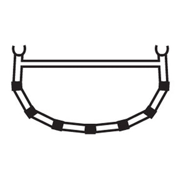 Bergans 3 - CROSS RIB W/TOP BAR 15.5'/17'/18.5' - Tops at PeakStyle