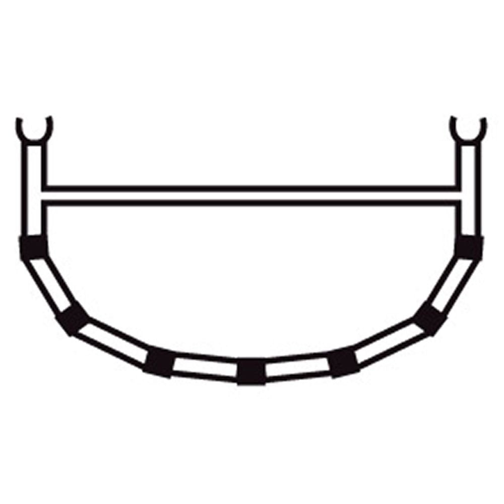Bergans 4 - CROSS RIB W/TOP BAR 13.7' - Tops at PeakStyle
