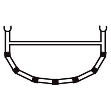 Bergans 4 - CROSS RIB W/TOP BAR 13.7' - Tops at PeakStyle